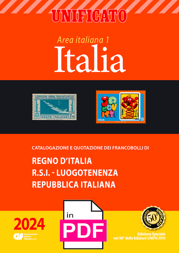 Catalogo Area Italiana I Italia 2024 Quotazione Francobolli Area   AREA IT1 Cop 2024 Webpdf 